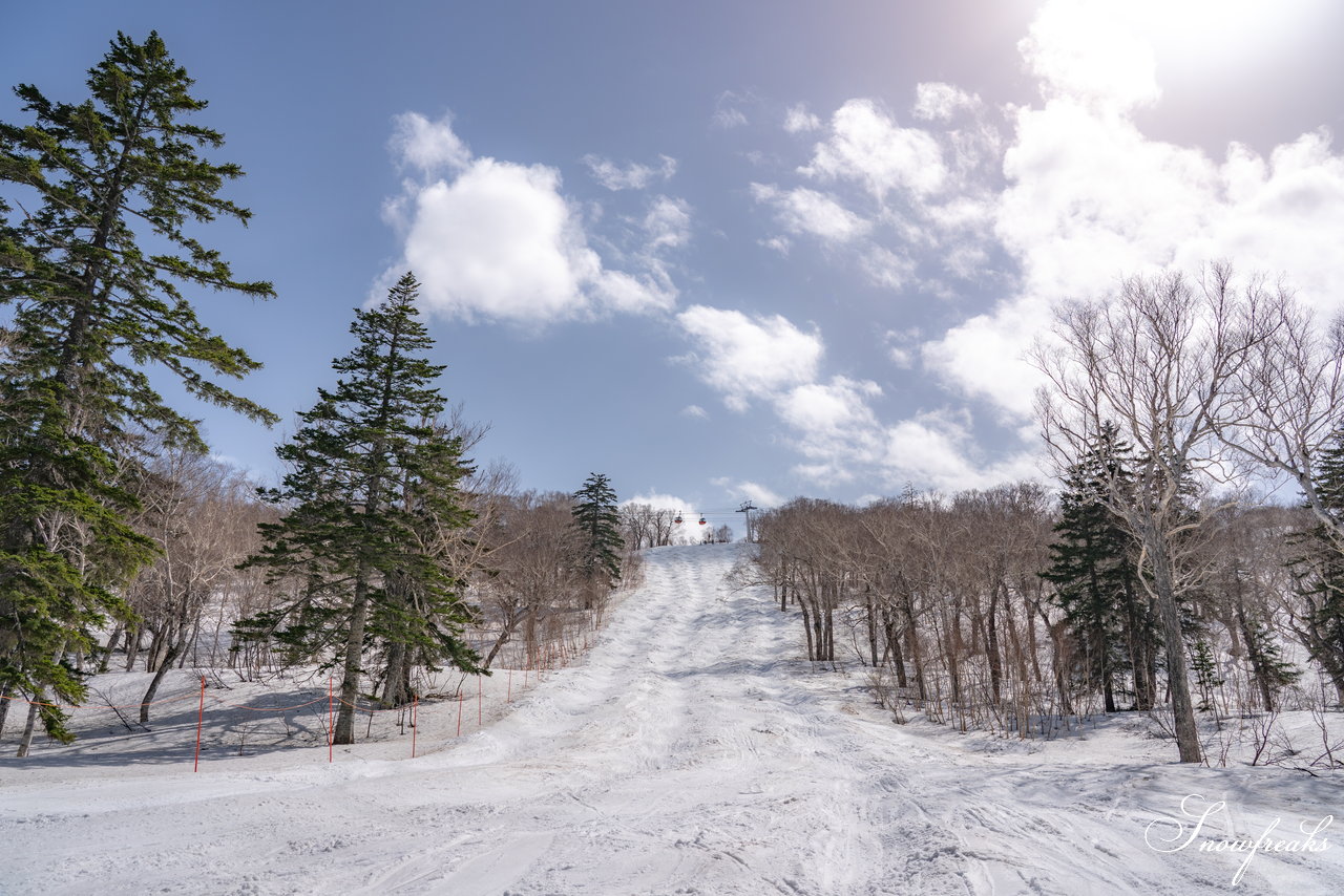 札幌国際スキー場　2020-2021ウィンターシーズン営業最後の週末。煌めく陽光を浴びながら、今季最後の撮影へ。SNOW Freaks 今季最後のレポートです(^^)/